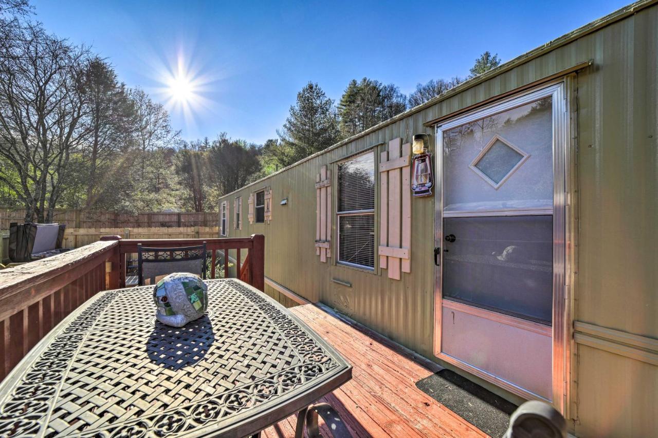 Smoky Mountain Vacation Rental With Hot Tub And Kayaks Whittier Esterno foto