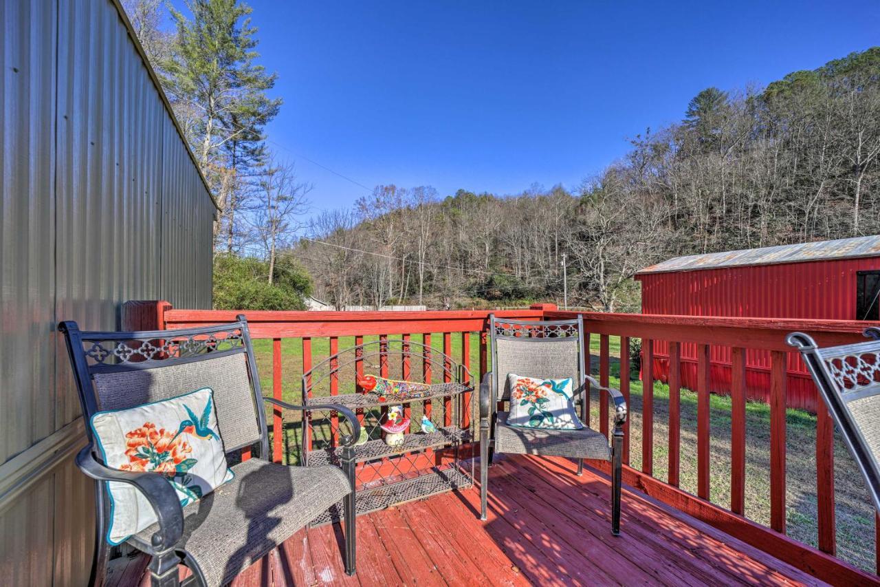 Smoky Mountain Vacation Rental With Hot Tub And Kayaks Whittier Esterno foto